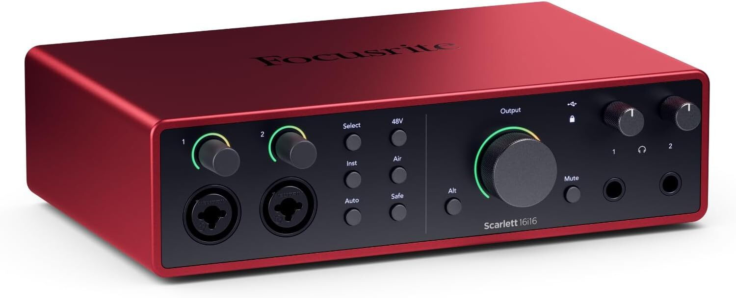 Focusrite Scarlett 16i16 4th Gen Εξωτερική Επαγγελματική Κάρτα Ήχου