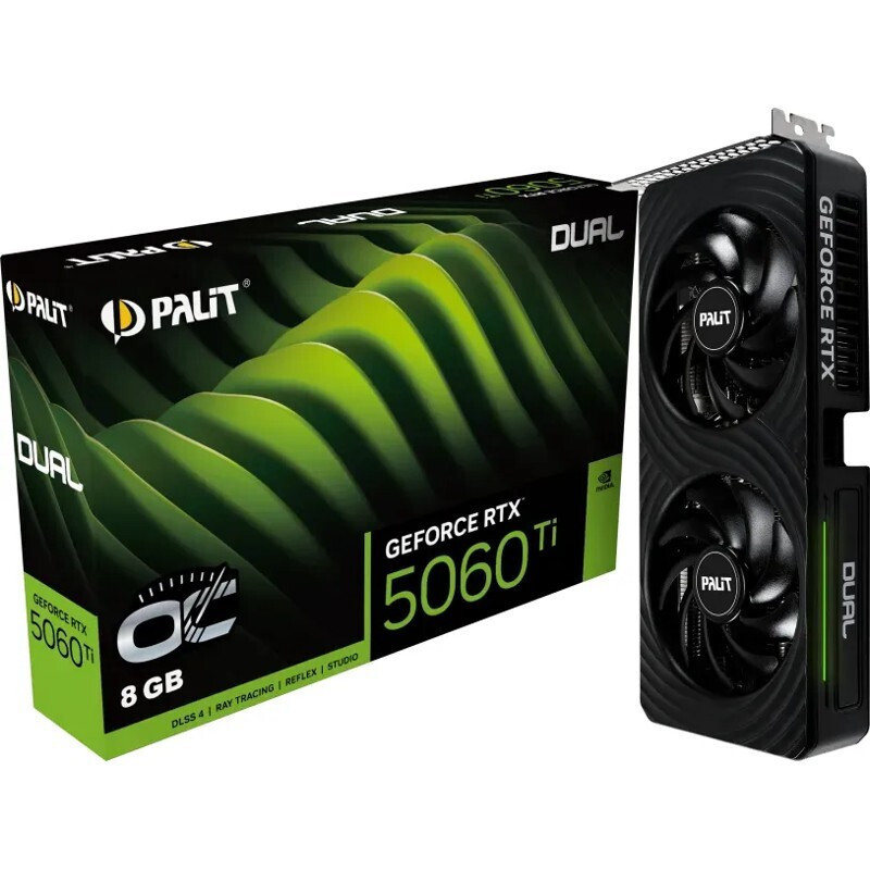 Palit GeForce RTX 5060 Ti 8GB Dual OC - Image 1
