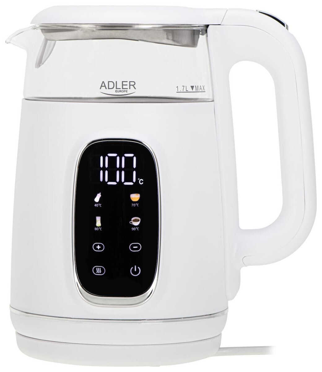 Adler AD 1305 1.7lt με Ισχύ 1850W Λευκός