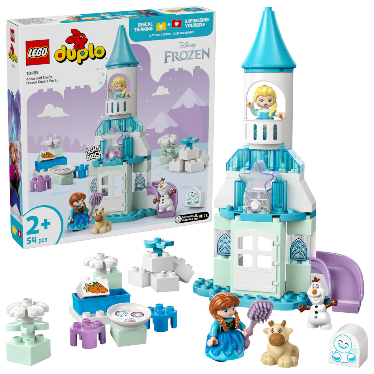 Lego Duplo Anna and Elsa's Frozen Castle Party για 2+ Ετών 54τμχ