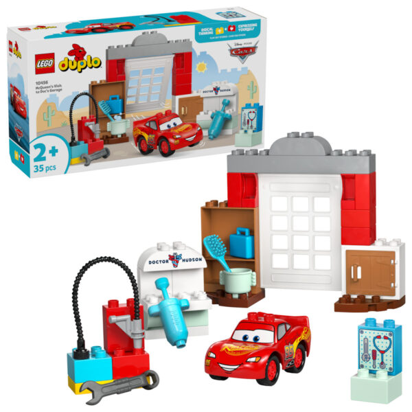 Lego Duplo McQueen's Visit to Doc's Garage για 2+ Ετών 35τμχ