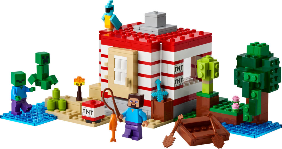 Lego Minecraft The TNT Jungle House για 8+ Ετών 287τμχ - Image 5