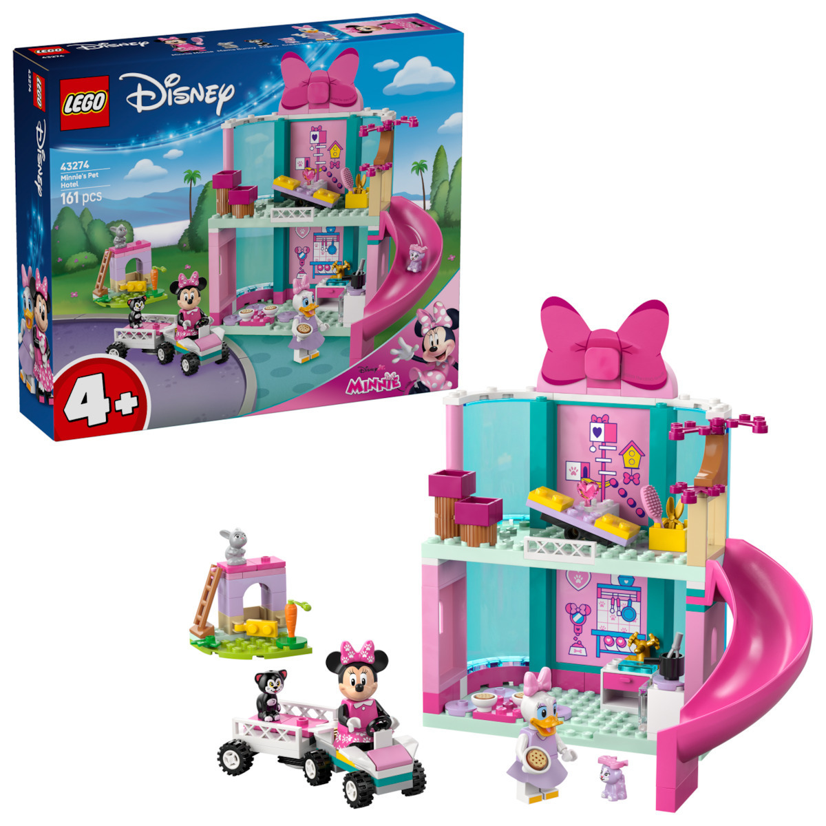 Lego Disney Minnie's Pet Hotel για 4+ Ετών 161τμχ - Image 1