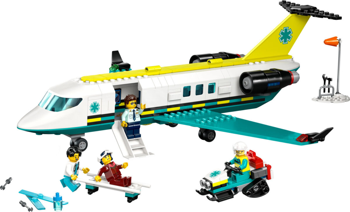 Lego City Emergency Air Ambulance Airplane για 6+ Ετών 403τμχ - Image 2