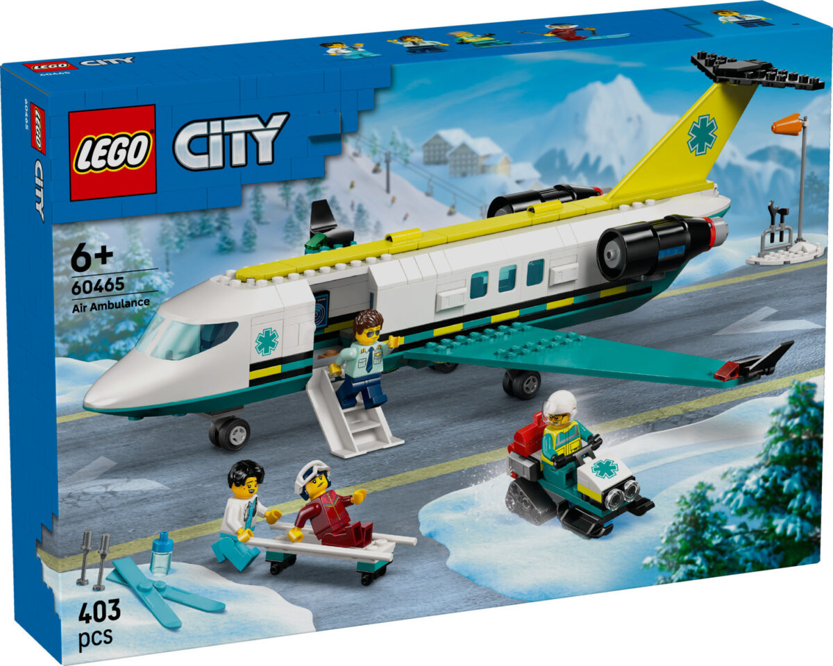 Lego City Emergency Air Ambulance Airplane για 6+ Ετών 403τμχ - Image 7