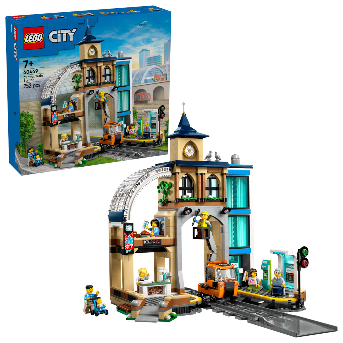 Lego City Central Train Station για 7+ Ετών 752τμχ - Image 1
