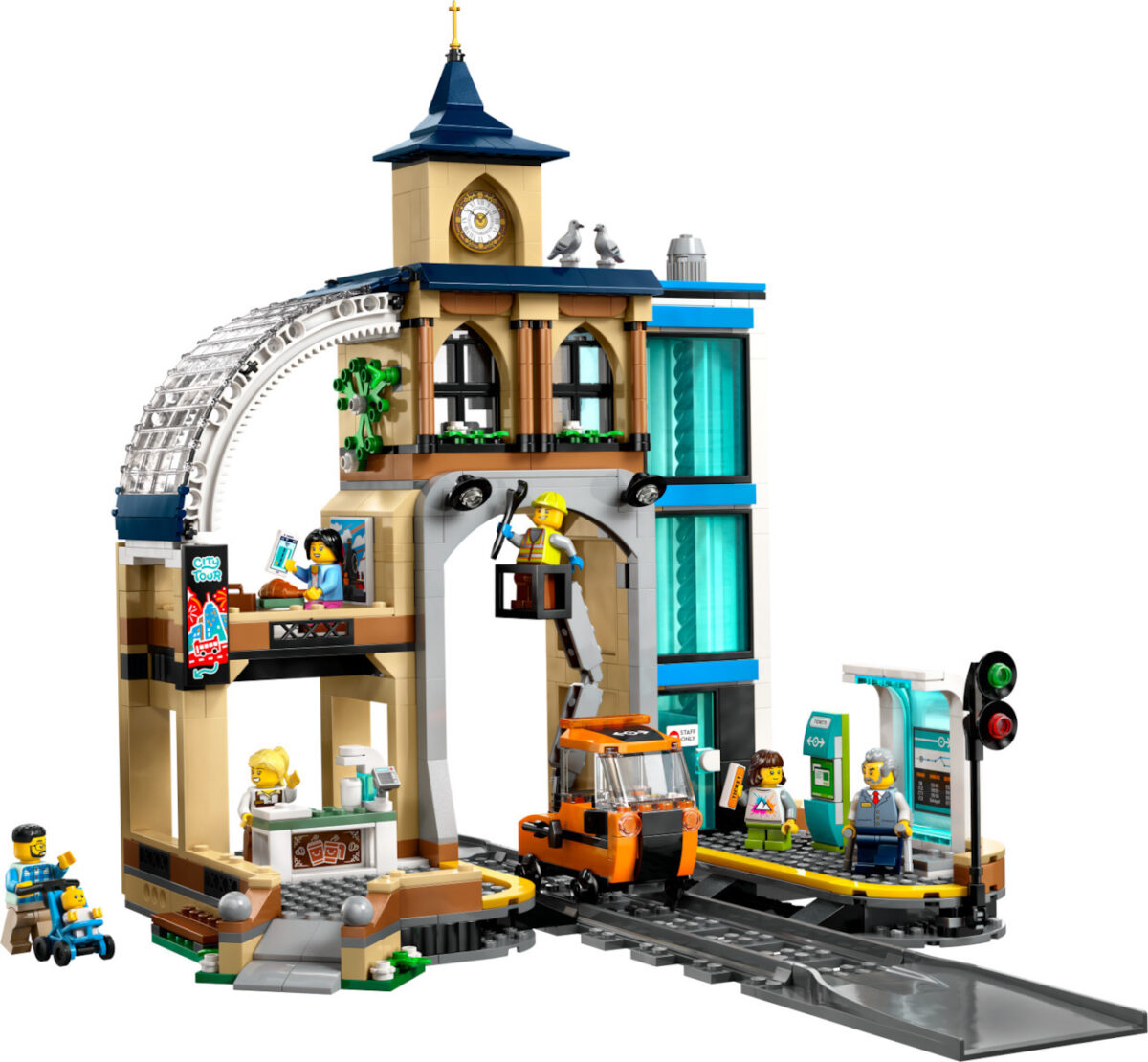 Lego City Central Train Station για 7+ Ετών 752τμχ - Image 2