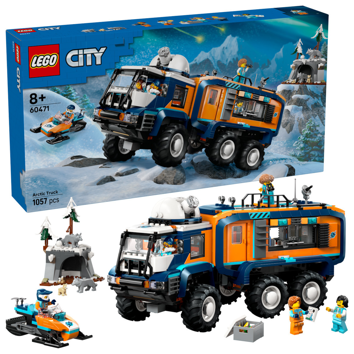Lego City Arctic Explorer Science Lab Truck για 8+ Ετών 1.064τμχ - Image 1