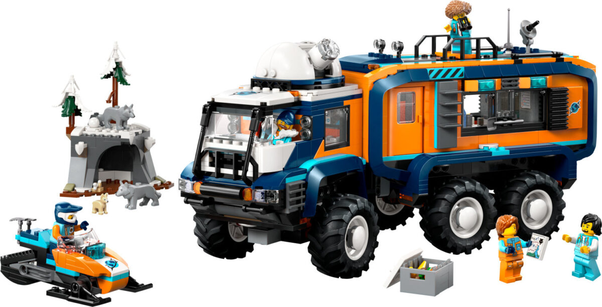 Lego City Arctic Explorer Science Lab Truck για 8+ Ετών 1.064τμχ - Image 7