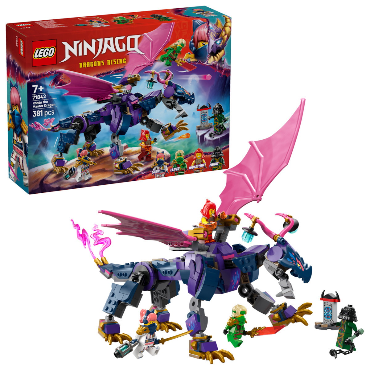 Lego Ninjago Rontu the Master Dragon για 7+ Ετών 381τμχ - Image 1