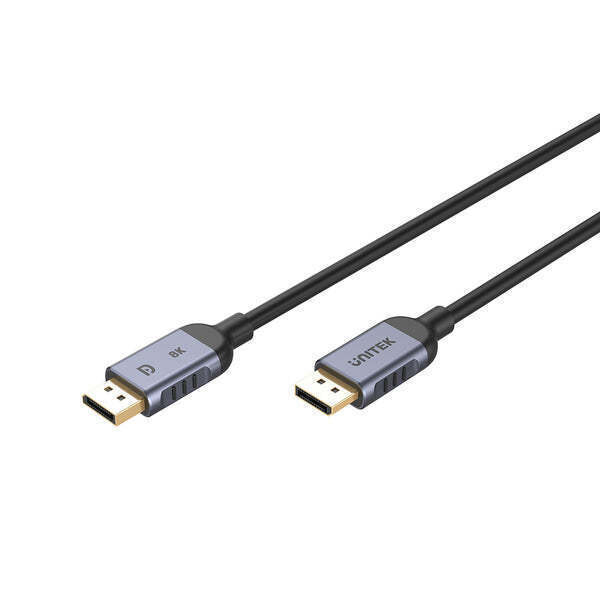 Unitek Cable DisplayPort male - DisplayPort male 3m Μαύρο (C1628GY01-3M)