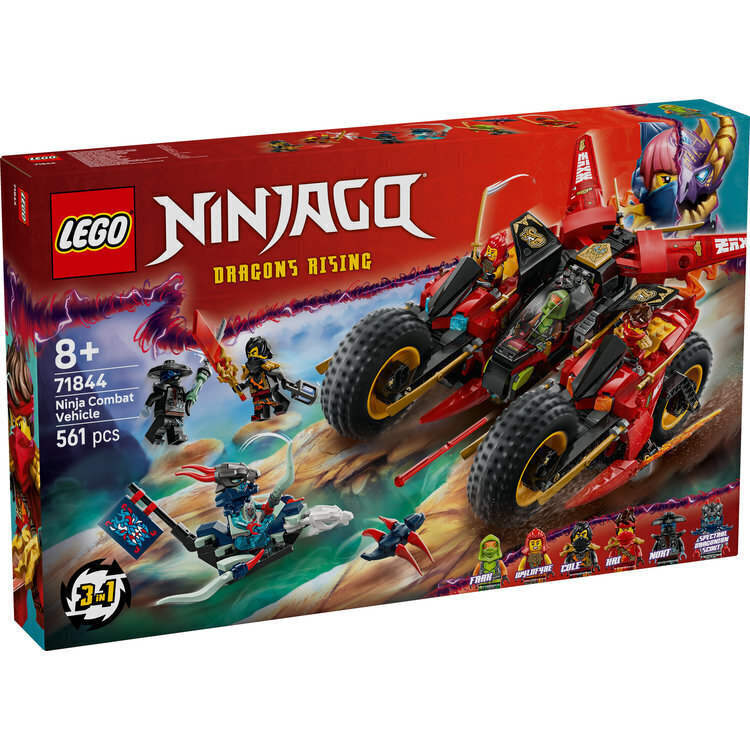 Lego Ninjago Ninja Combat Vehicle για 8+ Ετών 561τμχ