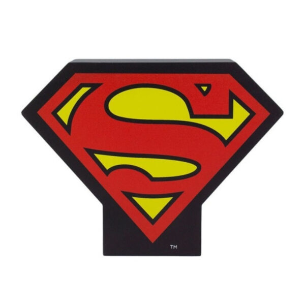 Paladone Παιδικό Διακοσμητικό Φωτιστικό Superman Logo Πολύχρωμο 13εκ.