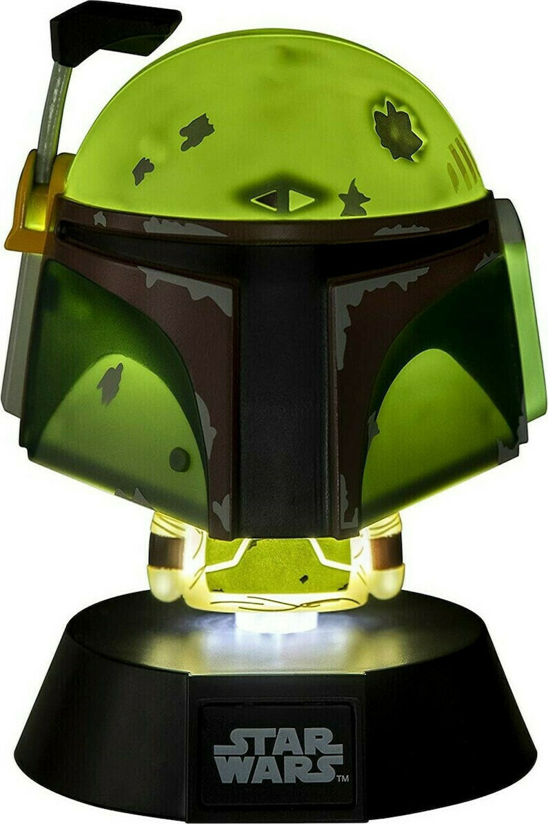 Paladone Παιδικό Διακοσμητικό Φωτιστικό Boba Fett Icon Light Πράσινο 10εκ. - Image 1