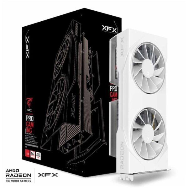 XFX Radeon RX 9060 XT 8GB Swift OC White Gaming Edition