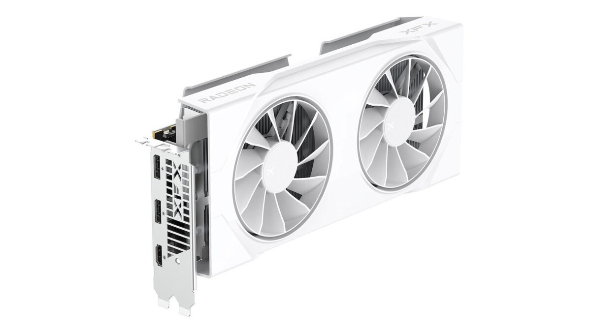 XFX Radeon RX 9060 XT 8GB Swift OC White Gaming Edition - Image 3