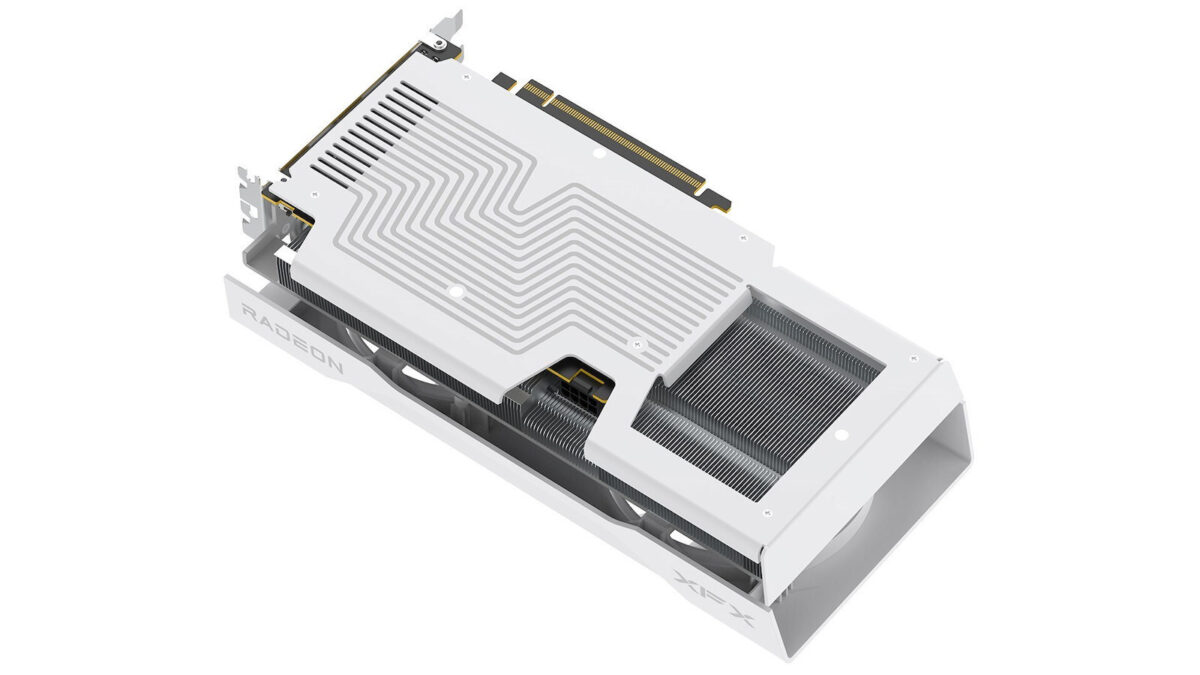 XFX Radeon RX 9060 XT 8GB Swift OC White Gaming Edition - Image 6