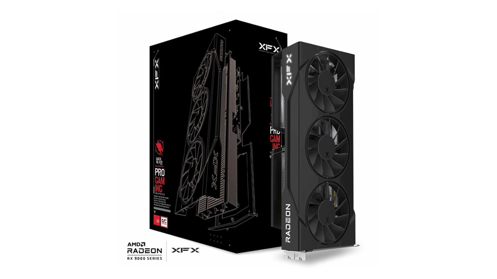 XFX Radeon RX 9060 XT 16GB Swift OC Triple Fan Gaming Edition