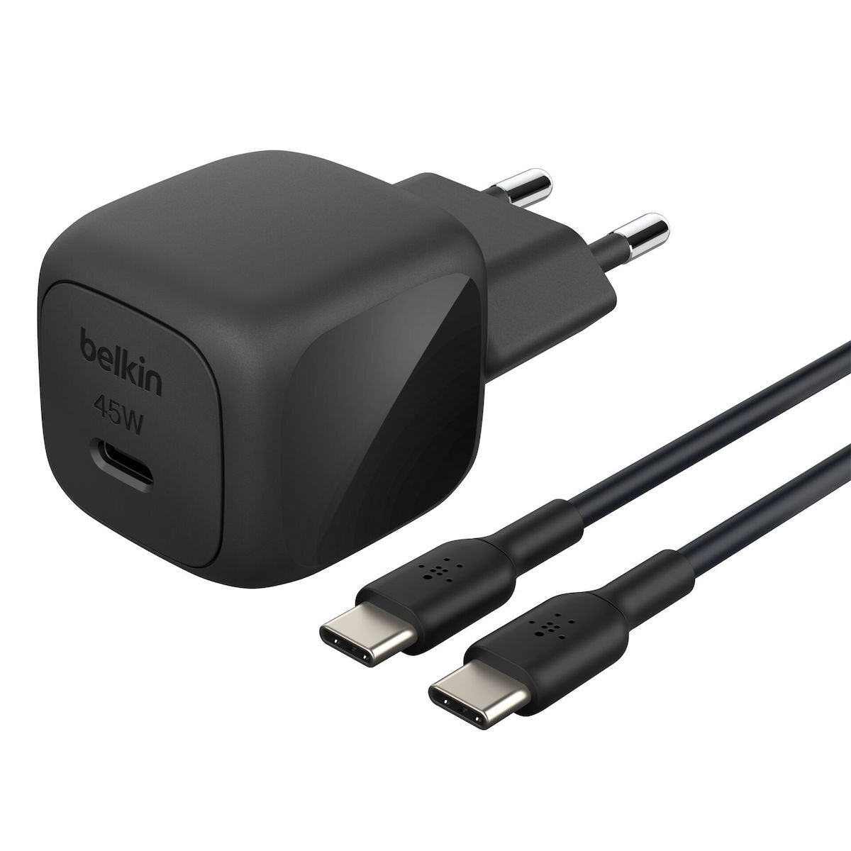 Belkin WCA013KQ1M USB-C 45W με Καλώδιο USB-C