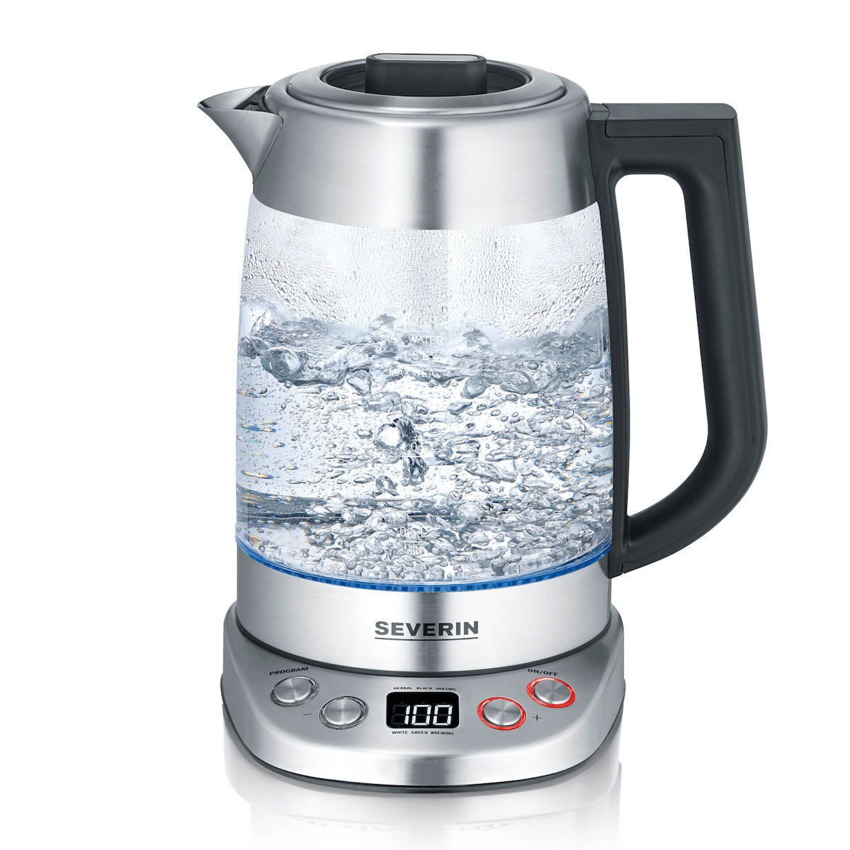 Severin WK3480 1.7lt με Ισχύ 2200W Γκρι