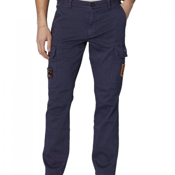 Aeronautica Militare Παντελόνι Cargo Navy Μπλε
