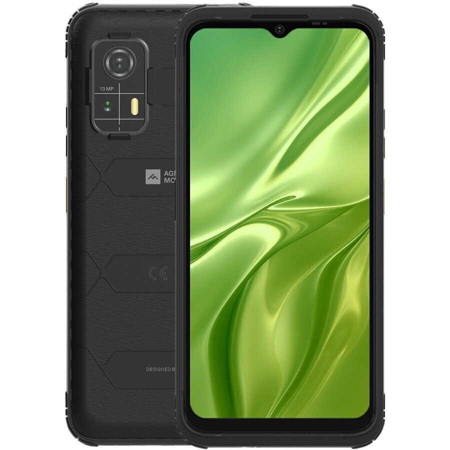 AGM H Max Dual SIM (4/128GB) Ανθεκτικό Smartphone Μαύρο