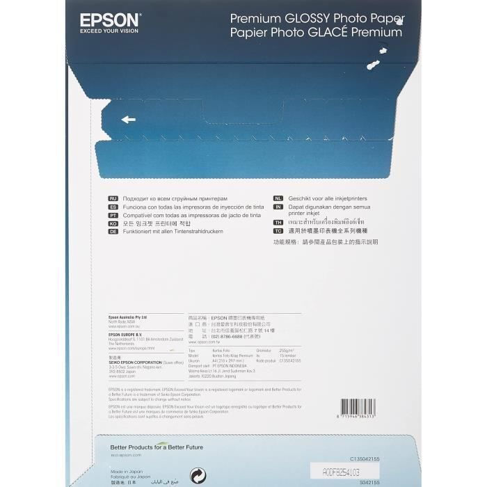 20250619130153_95e99f5b Epson Φωτογραφικό Χαρτί A4 (21x30) 255gr/m² για Εκτυπωτές Inkjet 30 Φύλλα - Image 3