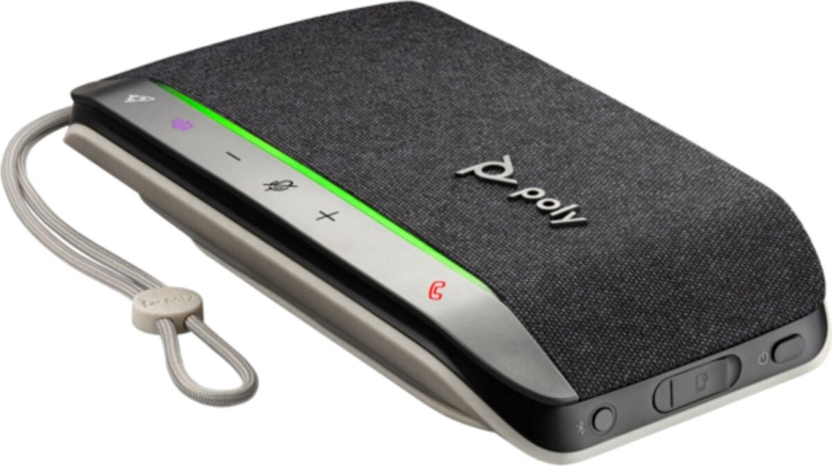 Poly Sync 20-M Microsoft Teams Certified Bluetooth Ασημί - Image 1