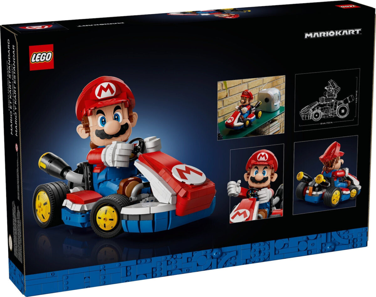 Lego Super Mario Kart-Mario & Standard Kart για 18+ Ετών 1.972τμχ - Image 3