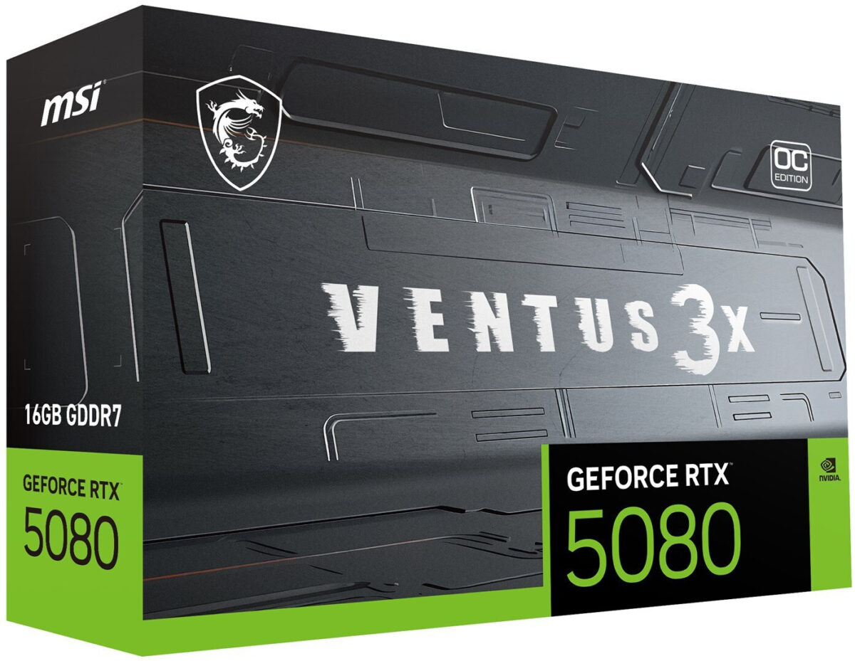 MSI GeForce RTX 5080 16GB Ventus 3X OC Plus - Image 12