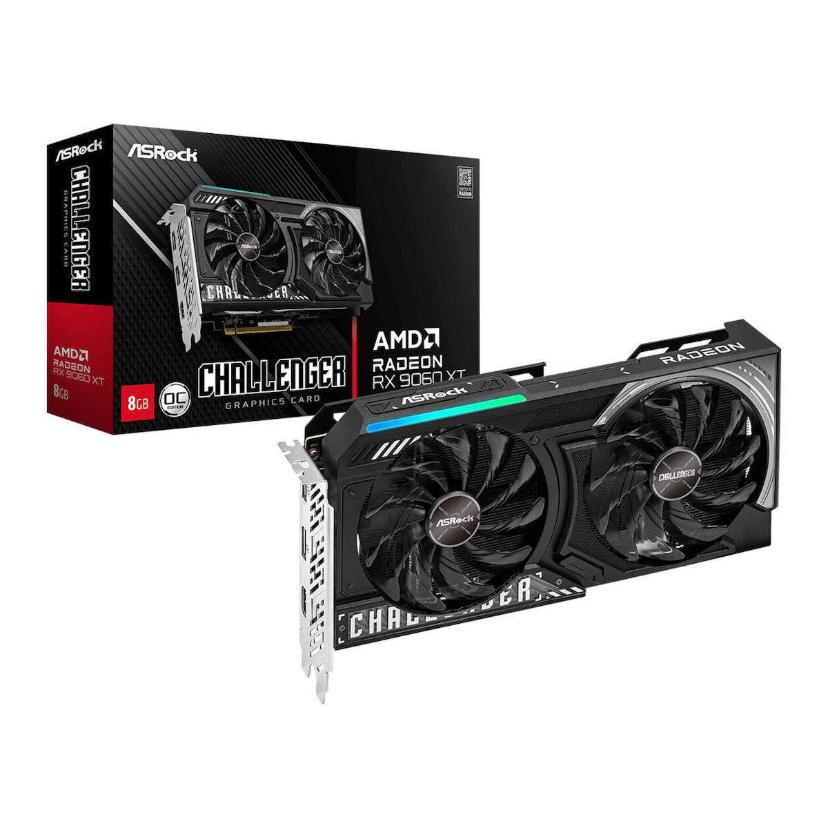 ASRock Radeon RX 9060 XT 8GB Challenger OC