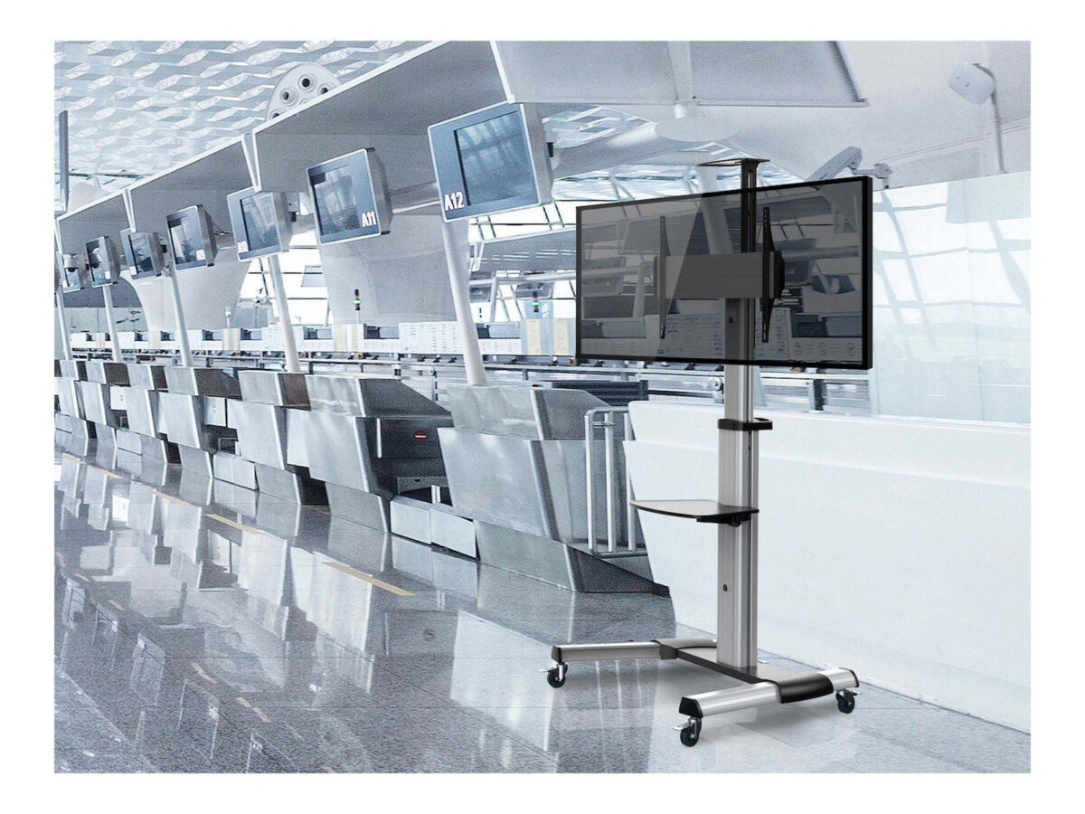 Equip Display TV Cart Βάση Τηλεόρασης Δαπέδου έως 70" και 50kg - Image 2