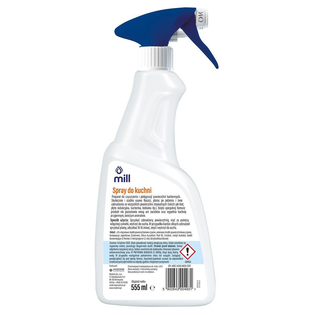 20250624104355_868f31d8 Mill Καθαριστικό Spray Κουζίνας 555ml - Image 2