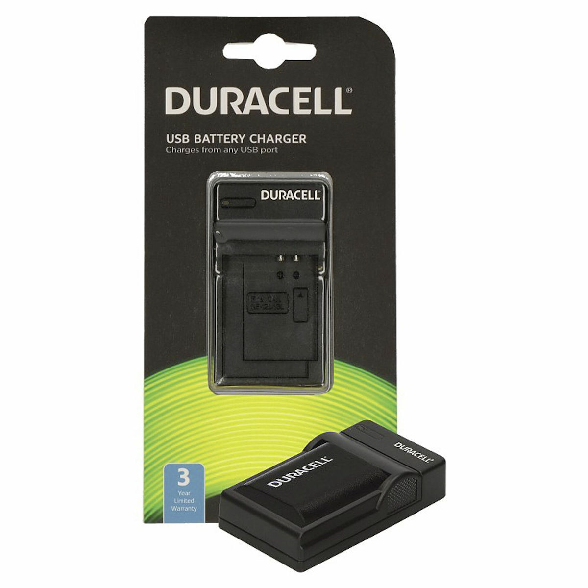 Duracell Μονός Φορτιστής Μπαταρίας DRC5903 Συμβατός με Canon