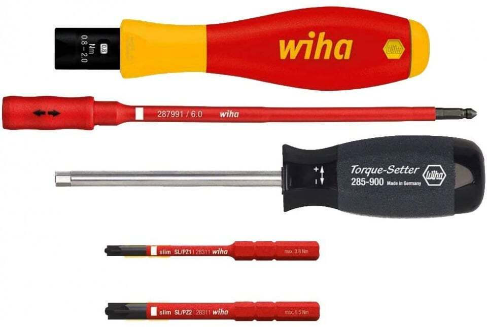 Wiha Σετ 5 Κατσαβίδια Ηλεκτρολόγου Vario