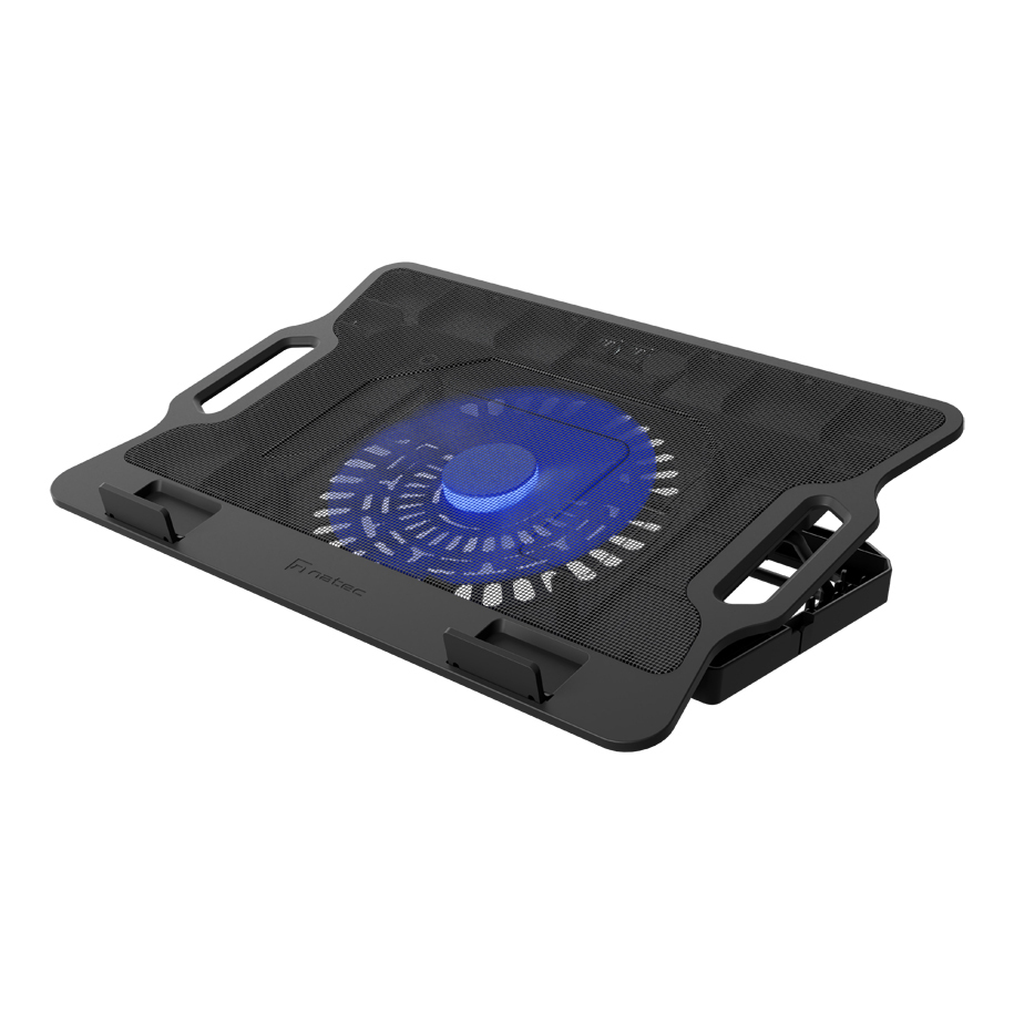 Natec Dipper 2 Cooling Pad με 1 Ανεμιστήρα και Φωτισμό