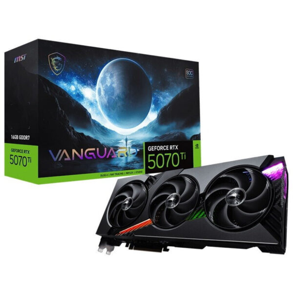 MSI GeForce RTX 5070 Ti 16GB VANGUARD SOC