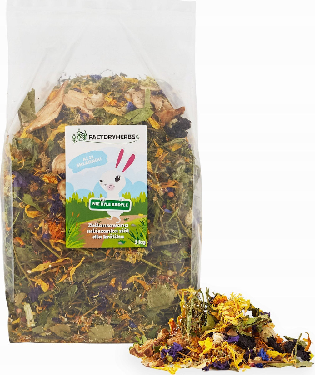 Factoryherbs Χόρτα για Κουνέλι 1kg