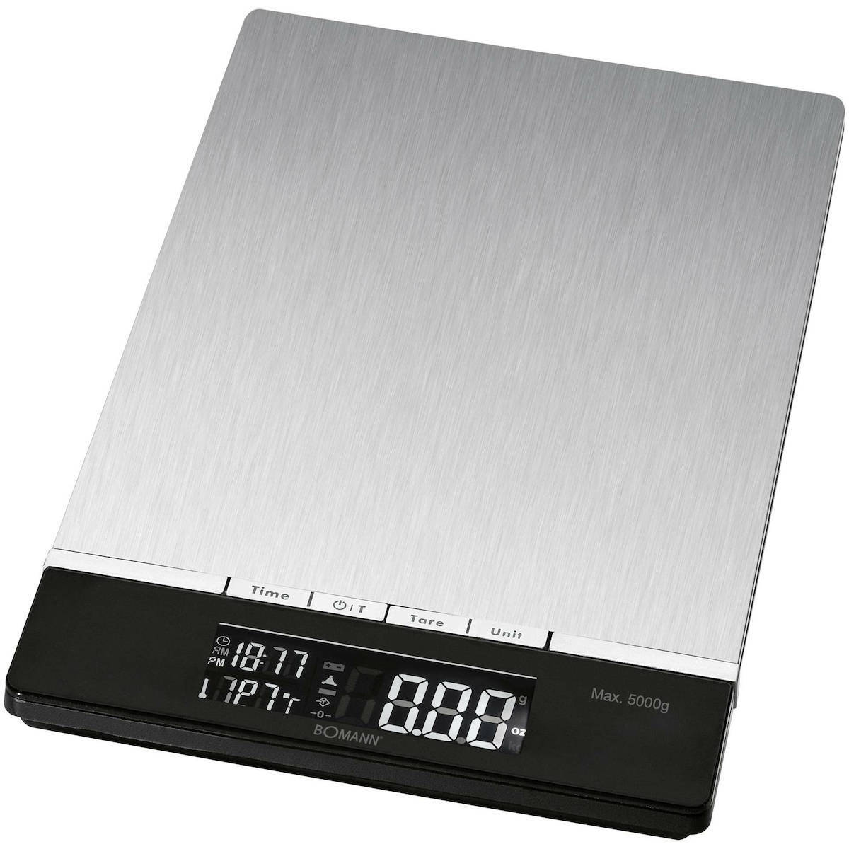 Bomann KW 1421 Ψηφιακή Ζυγαριά Κουζίνας 1gr/5kg Inox