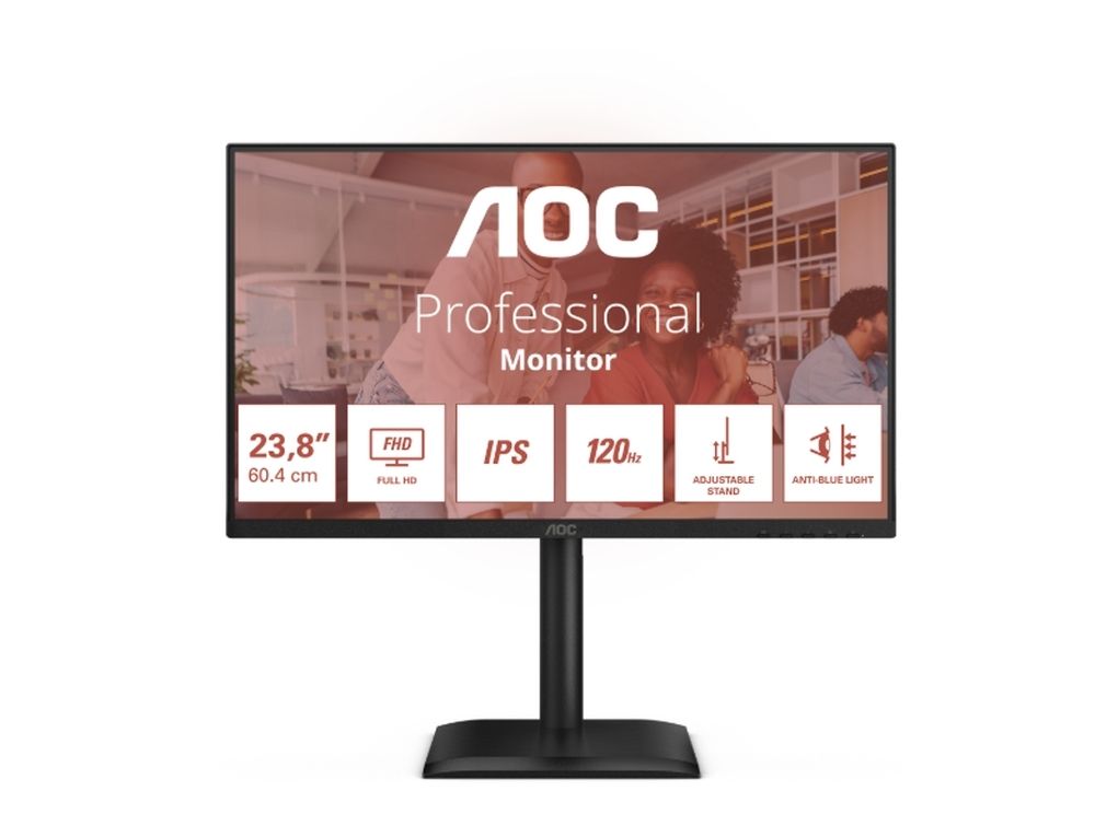 AOC 24E4U 23.8" IPS FHD 1920x1080 - Image 1