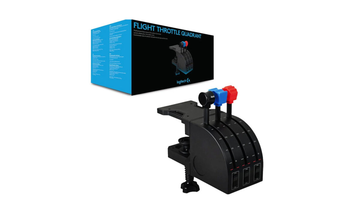 Logitech G Saitek Pro Flight Throttle Quadrant PC - Image 6