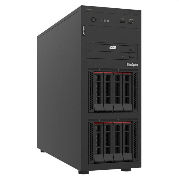 Lenovo ST250 V3 (Xeon E-2436/32GB DDR5/HS 800W Titanium/XCC2 Platinum/No OS)