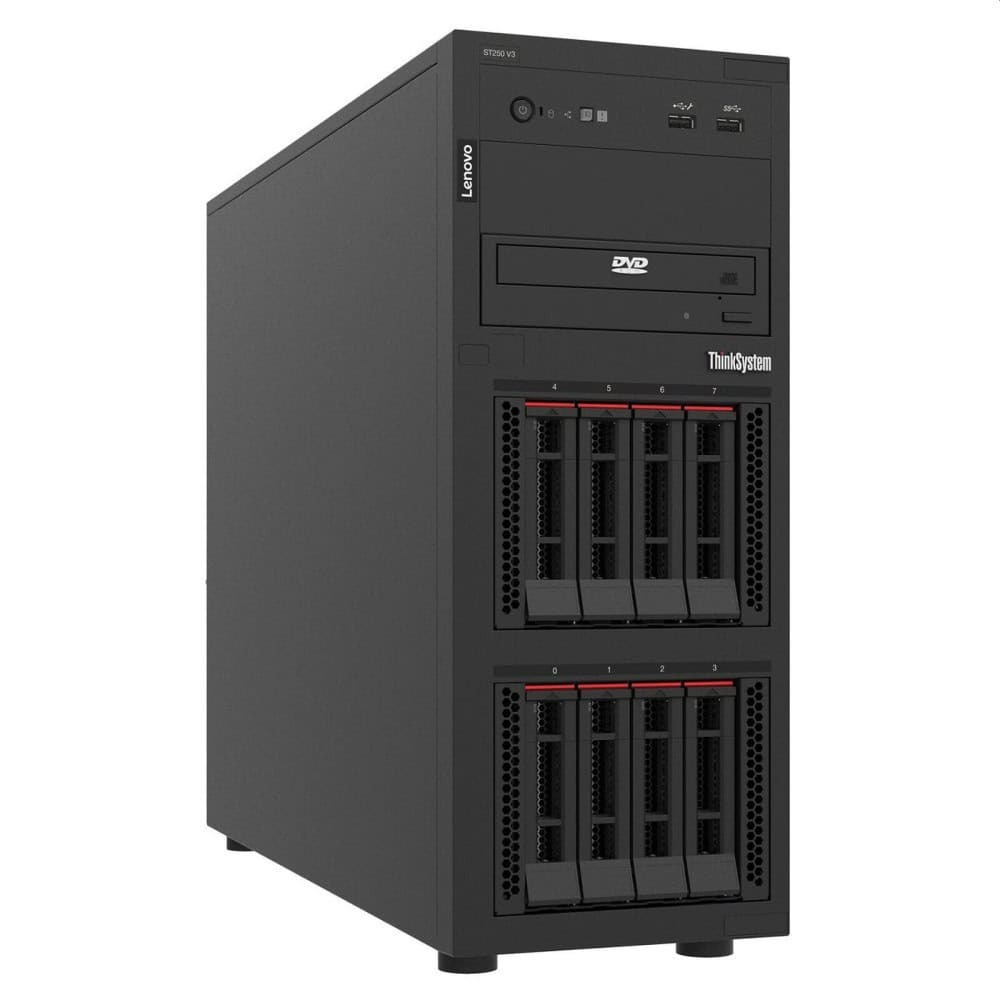 Lenovo ST250 V3 (Xeon E-2436/32GB DDR5/HS 800W Titanium/XCC2 Platinum/No OS) - Image 1