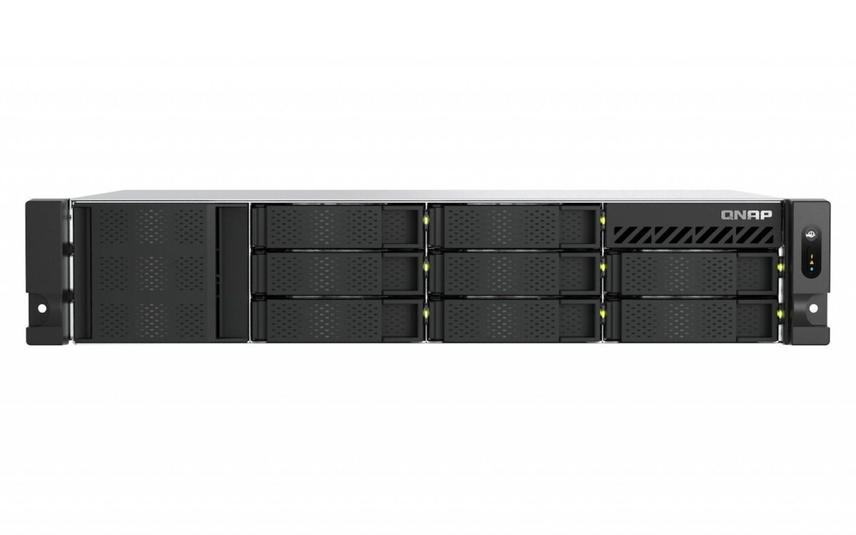 QNap TS-855eU-RP-8G NAS με 8 θέσεις για HDD/M.2/SSD - Image 1