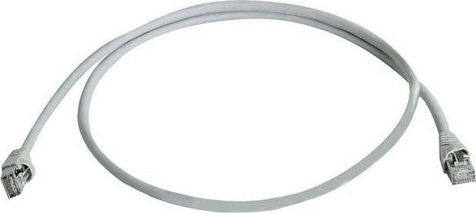 Telegärtner S/FTP Cat.6a Καλώδιο Δικτύου Ethernet 0.5m Γκρι 1τμχ