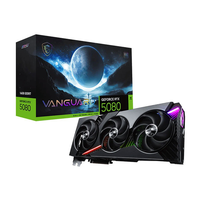 MSI GeForce RTX 5080 16GB Vanguard SOC