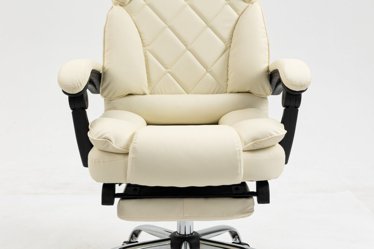 Καρέκλα Γραφείου με Ανάκλιση Beige Active Jet - Image 3