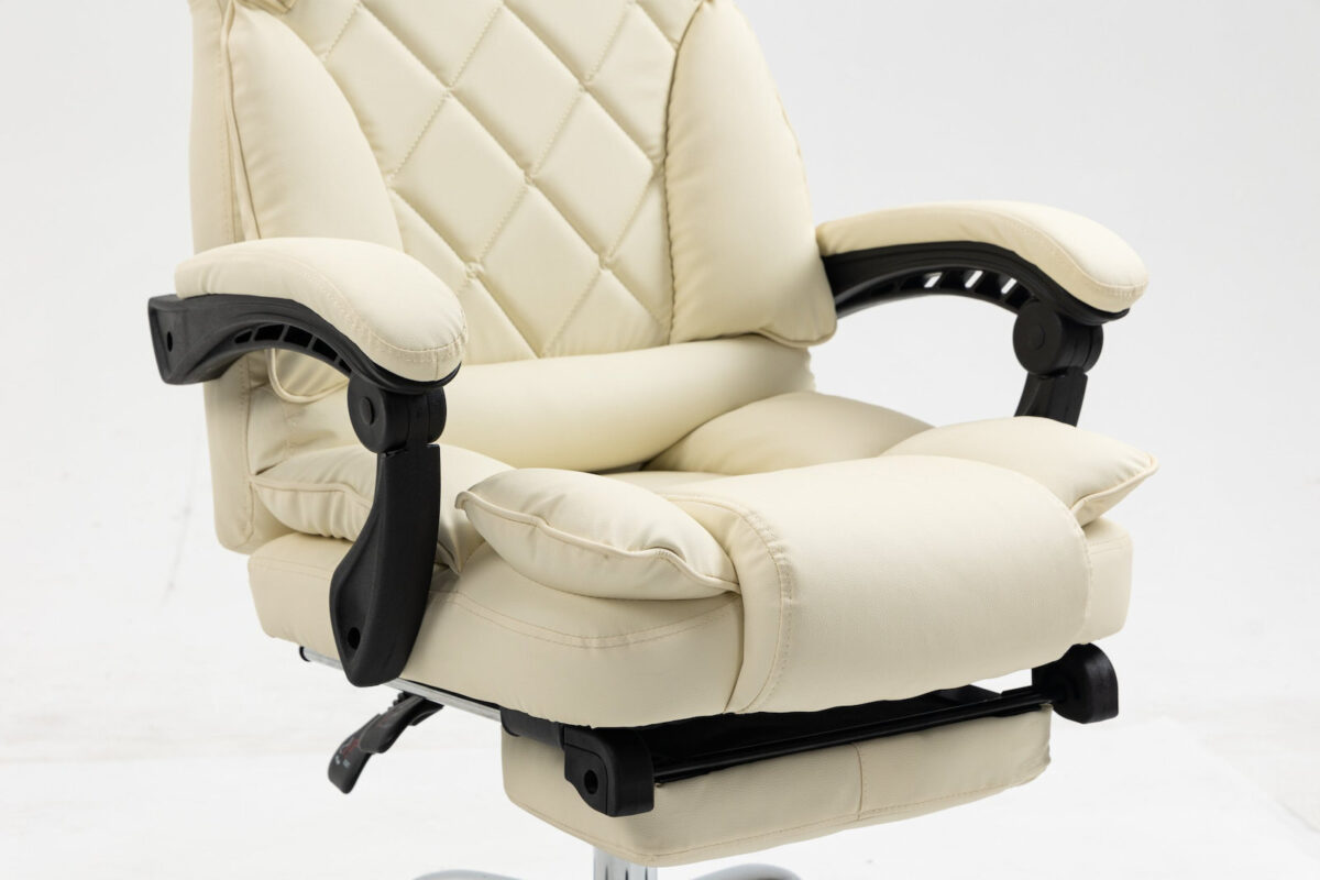 Καρέκλα Γραφείου με Ανάκλιση Beige Active Jet - Image 9