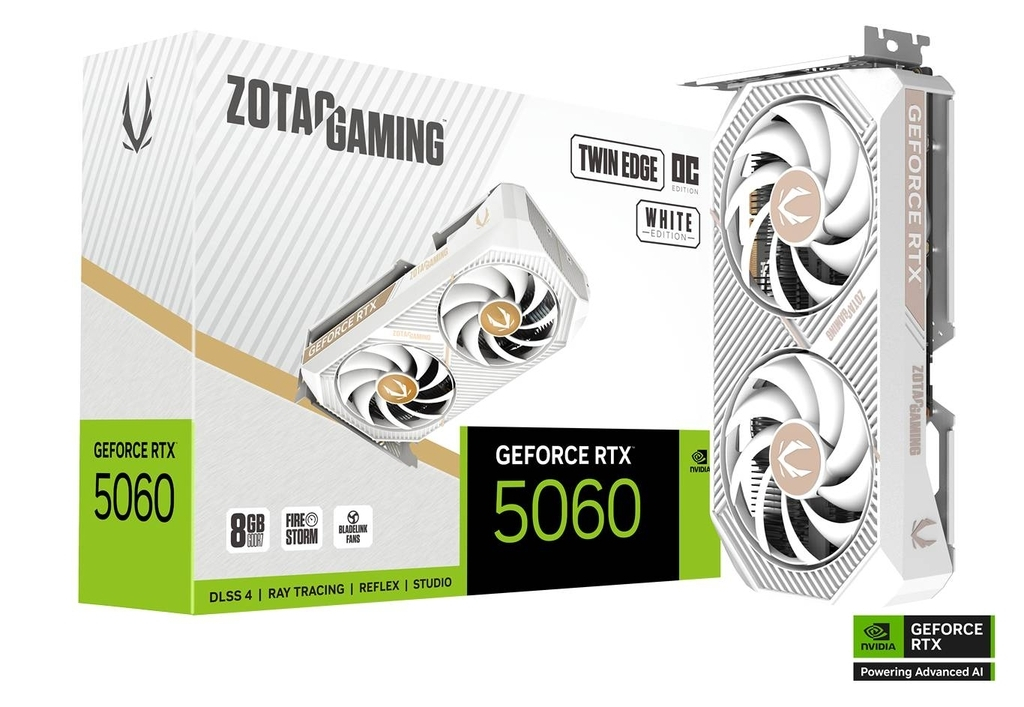 Zotac GeForce RTX 5060 8GB Twin Edge OC White - Image 1