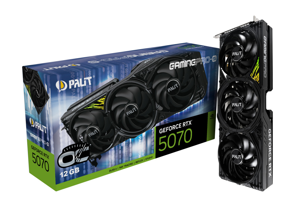 Palit GeForce RTX 5070 12GB GamingPro-S OC - Image 1